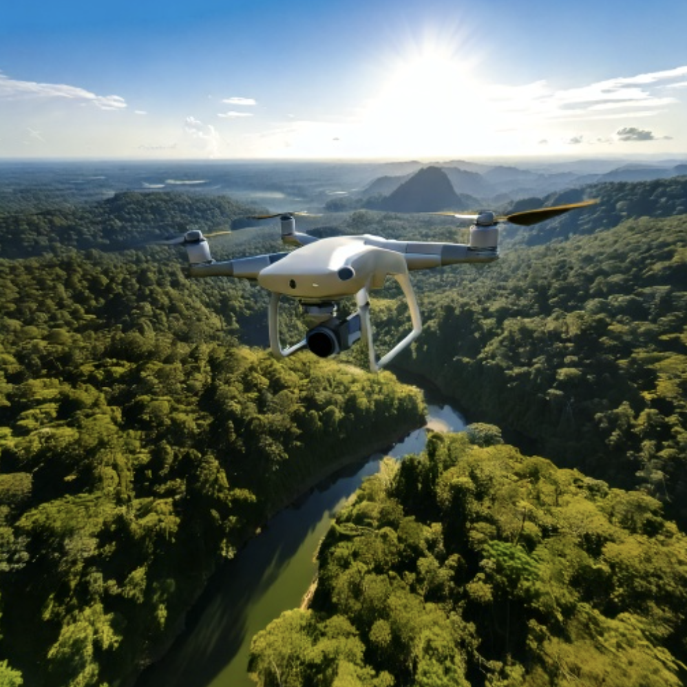Dron na energię słoneczną